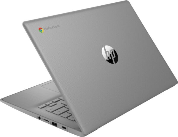 HP 2023 Chromebook Laptop, 14 Inch Display, Intel Celeron N4120 Processor, 4GB RAM, 64GB eMMC, Intel UHD Graphics 600, WiFi, Bluetooth, Chrome OS, Modern Gray - Image 4