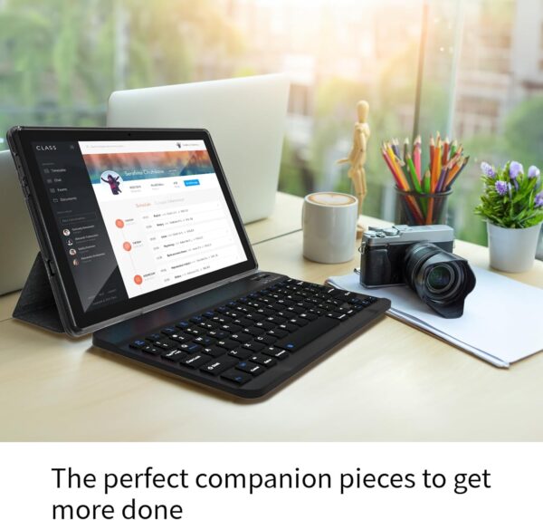 Android 14 Tablet 11inch, Support Face Unlock, 18W Fast Charging, 12GB+128GB+512GB Expand, Octa-core CPU, 8000mAh Large Battery WiFi6, BT5.0,Touchscreen Display, Widevine L1 Tableta, 2in1 Tablet PC - Image 6