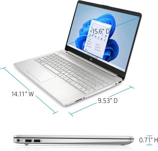 HP 15.6" HD Touchscreen Laptop 2023, 11th Gen Intel Core i5-1135G7 Up to 4.2 Ghz, Intel Iris Xe Graphics, HDMI, Webcam, Win11 +CUE Accessories (16GB RAM | 1TB SSD) - Image 5