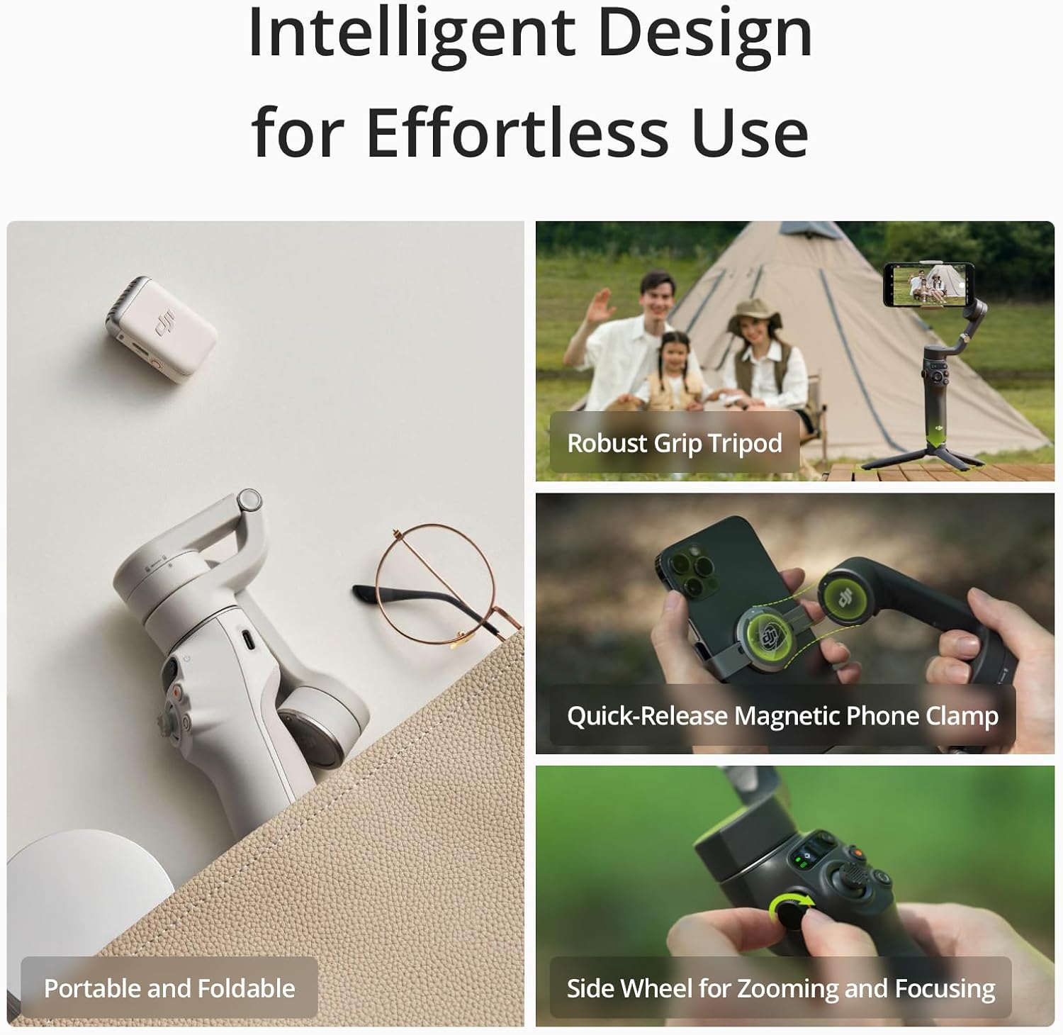 DJI Osmo Mobile 6 (Slate Gray) + DJI Mic Mini (1 TX + 1 RX), Gimbal Stabilizer for Smartphone, Wireless Microphone, Detail-Rich Audio, DJI OsmoAudio, Active Noise Cancelling - Image 4