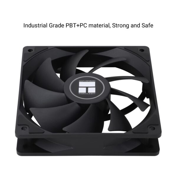 Thermalright TL-C12C X3 CPU Fan 120mm Case Cooler Fan, 4pin PWM Silent Computer Fan with S-FDB Bearing Included, up to 1550RPM Cooling Fan（3 Quantities） - Image 5