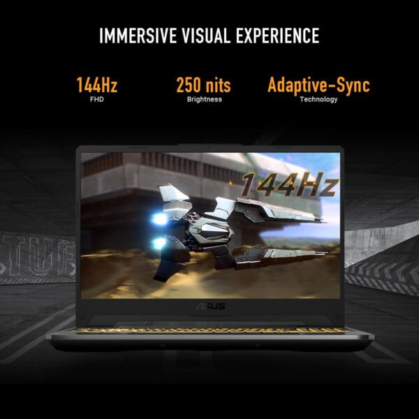 ASUS TUF Gaming A15 Gaming Laptop, 15.6” FHD 144Hz Display, NVIDIA® GeForce RTX™ 2050, AMD Ryzen™ 5 7535HS, 8GB DDR5, 512GB PCIe® Gen4 NVMe™ SSD, Wi-Fi 6, Windows 11, FA506NF-ES51 - Image 3