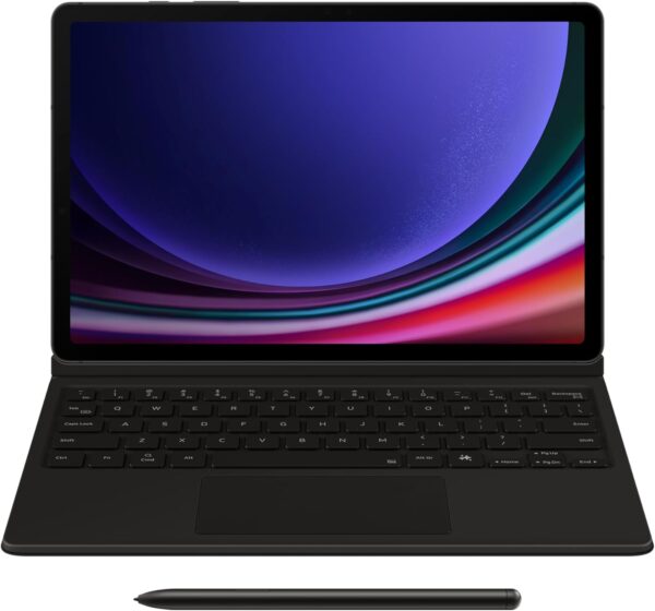 SAMSUNG Galaxy Tab S9 and S9 FE Book Cover Keyboard, Tablet Protector Case, PC- Like Experience, Magnetic Back, Versatile Viewing Positions, Wireless Keyboard Sharing, US Version, Black - Image 9