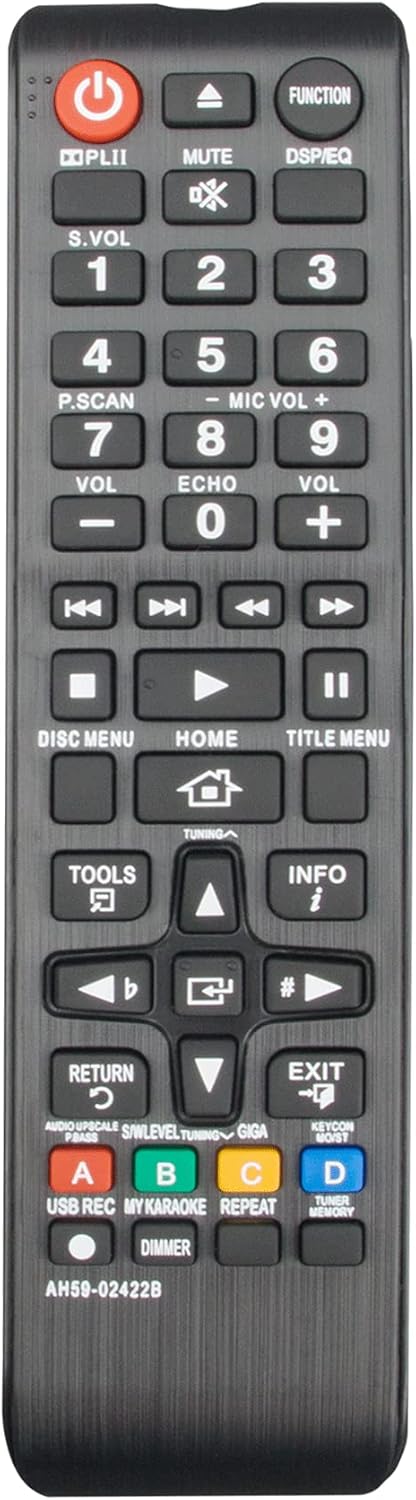 AH59-02422B Replacement Remote Control fit for Samsung Home Entertainment System HT-E353K HT-E353HK HT-E350K E350 HT-E350-no HT-E355K - Image 4