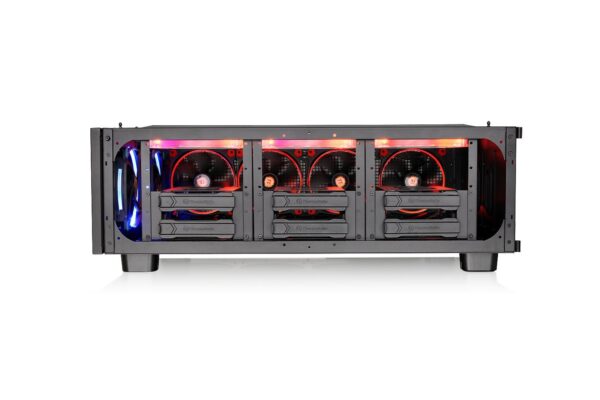 Thermaltake Core P200 Extended Water Cooling Fully Modular/Dismantle Stackable Tt LCS Certified Pedestal CA-1F4-00D1NN-00, Black. - Image 6