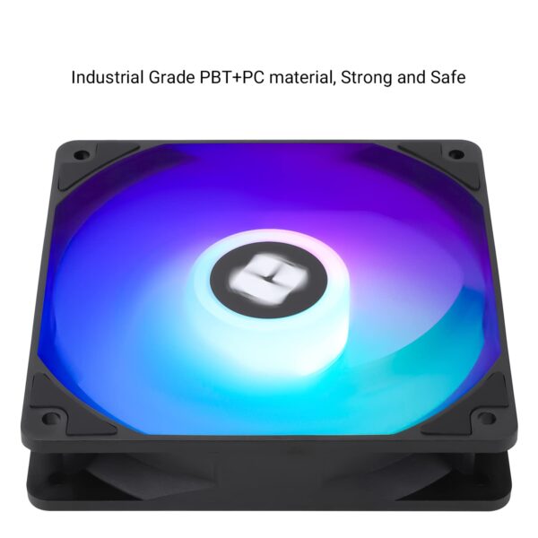 Thermalright TL-C12C-S X3 CPU Fan 120mm ARGB Case Cooler Fan, 4pin PWM Silent Computer Fan with S-FDB Bearing Included, up to 1500RPM Cooling Fan（3 Quantities） - Image 5