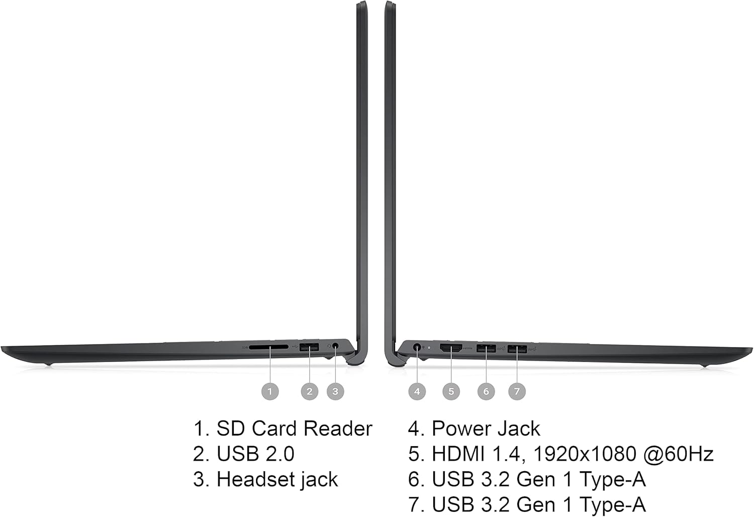 Dell 2024 Inspiron 15 Business Laptop, Free Microsoft Office 2021 with Lifetime License, 15.6"" Touchscreen FHD, Intel 10-Core i5-1235U, 32GB DDR4 RAM, 1TB PCIe SSD, Windows 11 Pro, Black, 3520I512T - Image 5