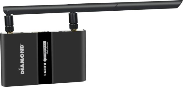 Diamond Multimedia Multi- Channel 2X2 Wireless HDMI 5GHz Kit, Stream HD 1080P Video/Audio up to 300 ft from Any HDMI Source to HDTV/Monitor/Projector - Additional Receiver for VS600 (VS600), (VS600RX)