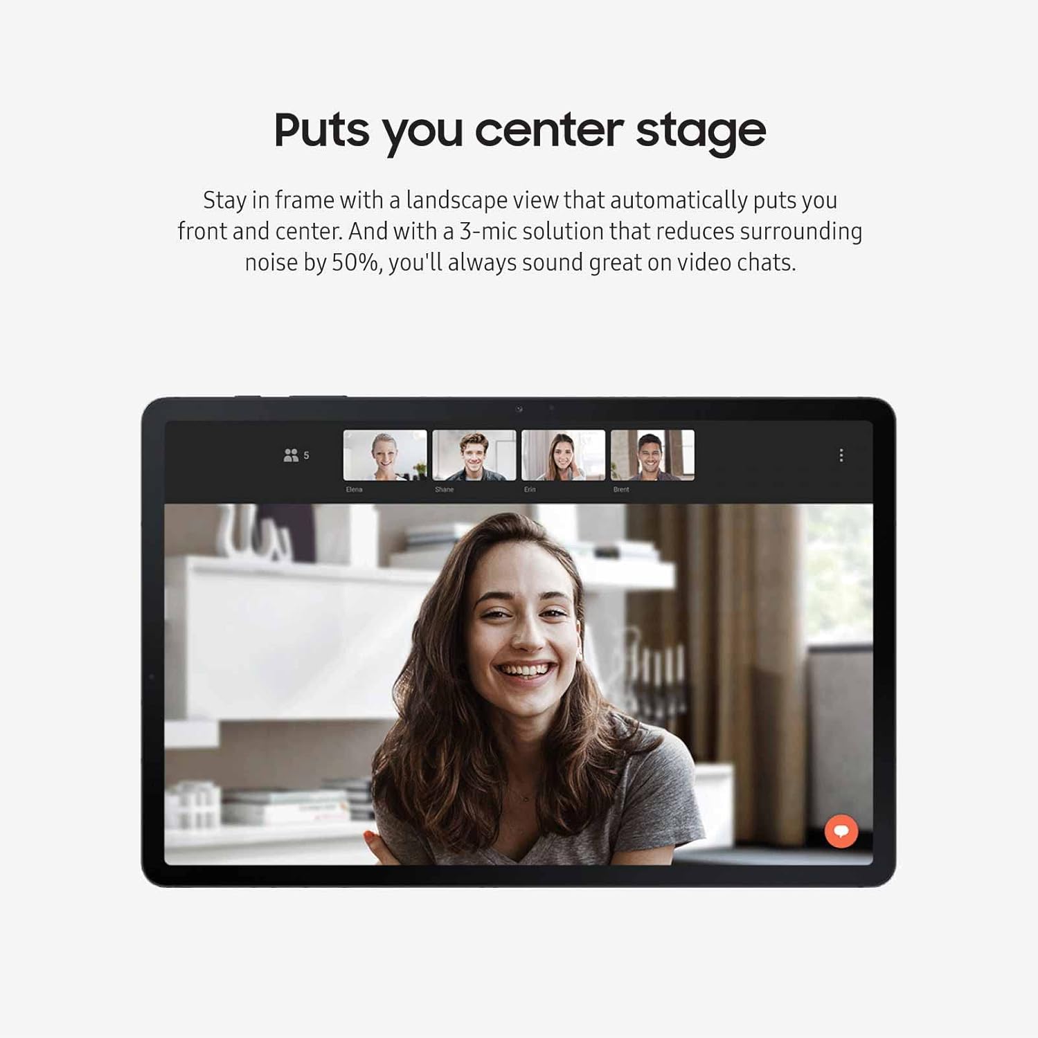 SAMSUNG Galaxy Tab S7 FE 12.4” 64GB WiFi Android Tablet, Large Screen, S Pen Included, Multi Device Connectivity, Long Lasting Battery, US Version, 2021, Mystic Black - Image 4