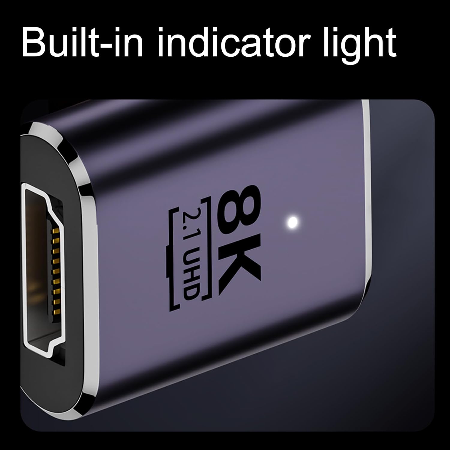 Adapter Straight Head Male to 90 Degree Female HDTV Conversion Converter for Intelligent Home Entertainment - Image 8