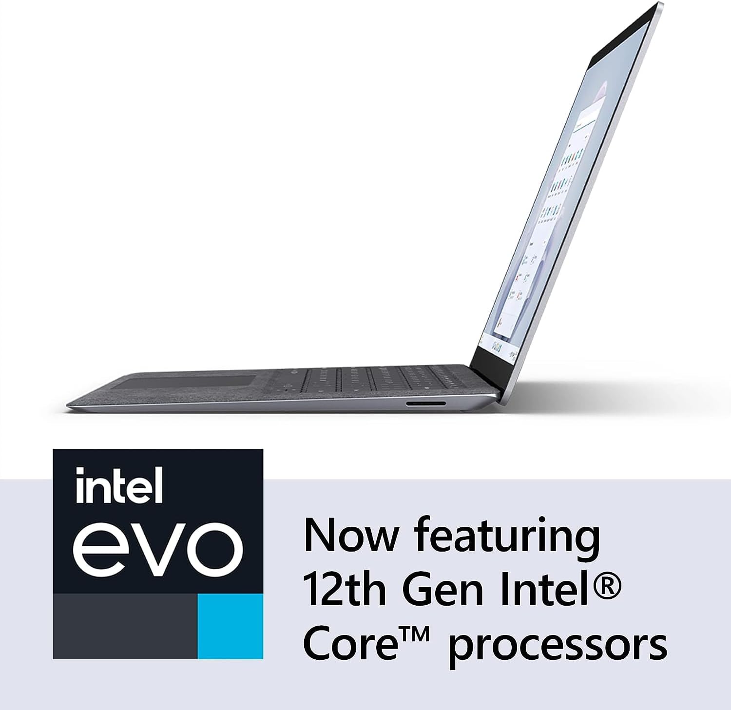 Microsoft Surface Laptop 5 13.5" Touchscreen, Intel Evo Core i5-1235U 1.3GHz, 8GB RAM, 256GB SSD, Windows 11 Pro, Platinum - Image 4