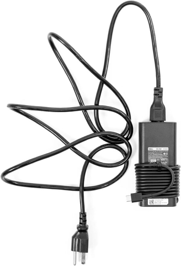 Dell 65W USB-C Laptop Charger for XPS and Latitude 5000 - Power Cord Included - Image 4