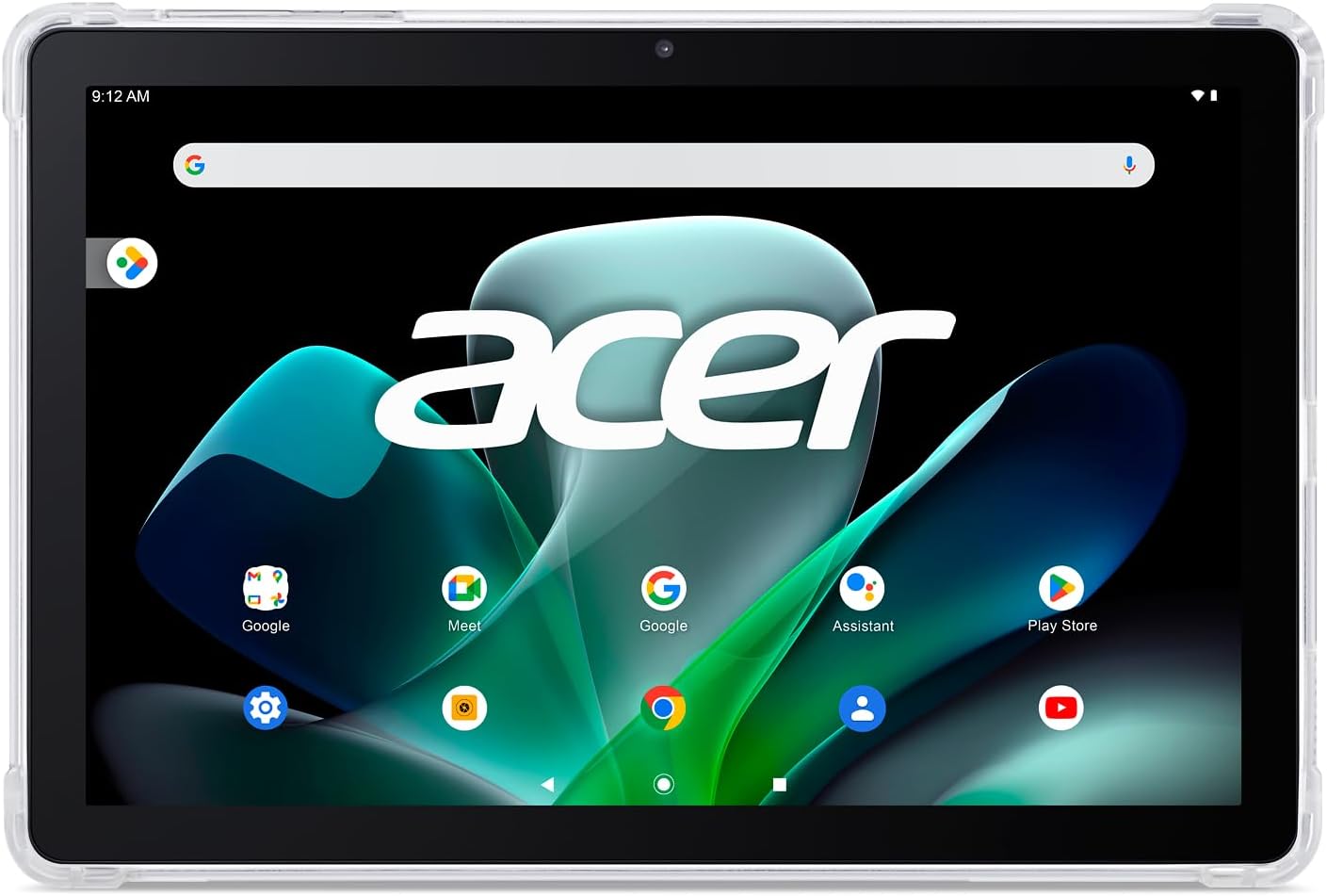 Acer Iconia Tab M10 M10-11-K5N0 Tablet | 10.1" 1920 x 1200 IPS Touch | MediaTek MT8183C Octa-Core CPU | 4GB LPDDR4 | 128GB eMMC | WiFi-5 | Front 5MP & Rear 8MP Webcam | Bumper Case | Android 12,Gray