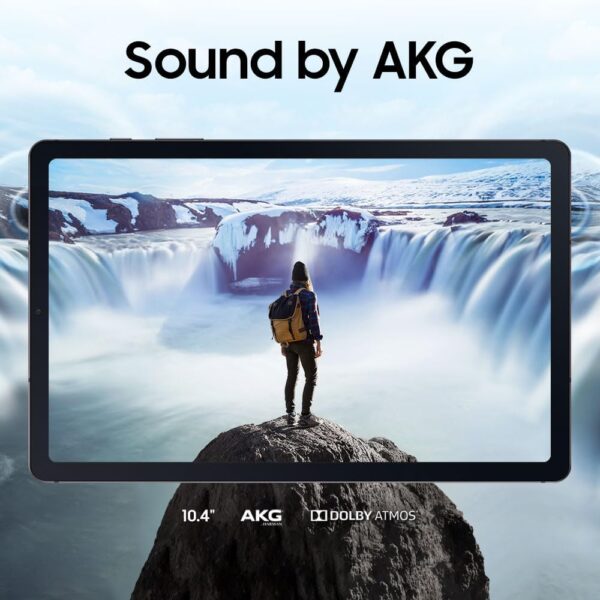 SAMSUNG Galaxy Tab S6 Lite 10.4" 64GB Android Tablet, LCD Screen, S Pen Included, Slim Metal Design, AKG Dual Speakers, 8MP Rear Camera, Long Lasting Battery, US Version, 2022, Angora Blue - Image 3