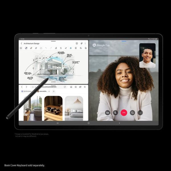 SAMSUNG Galaxy Tab S8 11” 128GB WiFi 6E Android Tablet, PC Experience, Large LCD Screen, S Pen Included, Ultra Wide Camera, Expandable Memory, Long Lasting Battery, US Version, 2022, Graphite - Image 7