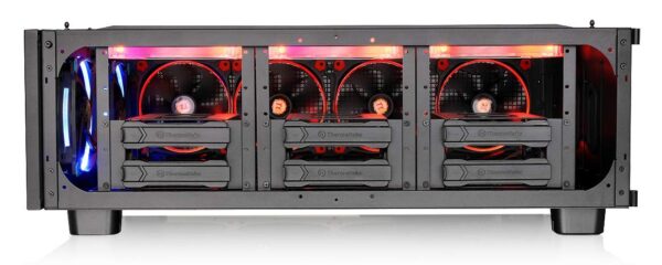 Thermaltake Core P200 Extended Water Cooling Fully Modular/Dismantle Stackable Tt LCS Certified Pedestal CA-1F4-00D1NN-00, Black. - Image 9