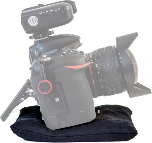The TBag (Tripod Bean Bag) Stablizer for DSLR Photography/Video Cameras, Flashes, & Smartphones | Tripod Alternative | Camera Support | Photo Bean Bag | Camera Bean Bag | - Image 7
