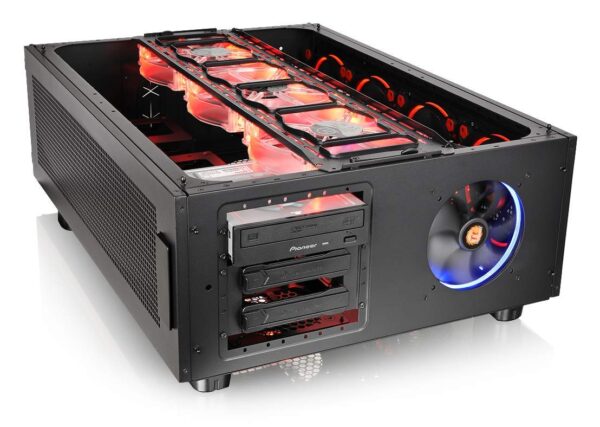 Thermaltake Core P200 Extended Water Cooling Fully Modular/Dismantle Stackable Tt LCS Certified Pedestal CA-1F4-00D1NN-00, Black. - Image 7