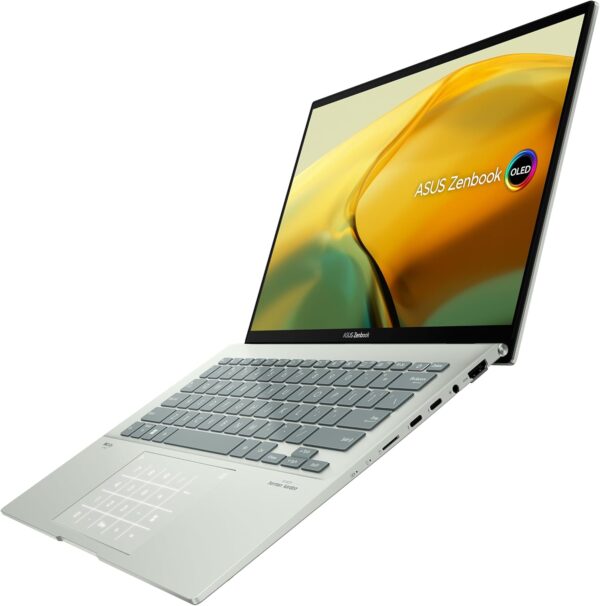 ASUS Zenbook 14 OLED Laptop, Intel 14-Core i9-13900H, 14" 2.8K Touchscreen, Intel Iris Xe Graphics, 16GB LPDDR5 1TB SSD, Backlit Keyboard, Fingerprint, Thunderbolt 4, WiFi 6E, Win11 Pro - Image 5