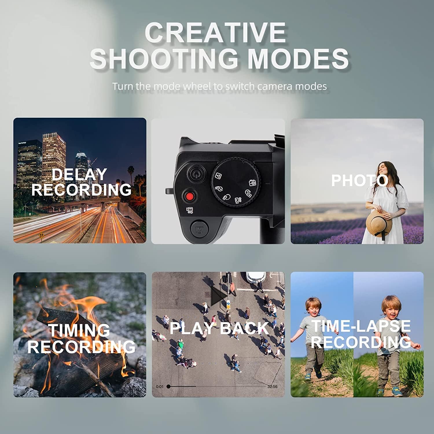 Digital Camera for Photography and Video, 4K 48MP Vlogging Camera for YouTube with 180° Flip Screen,16X Digital Zoom, 2 Batteries(WT,S100,Black ) - Image 5