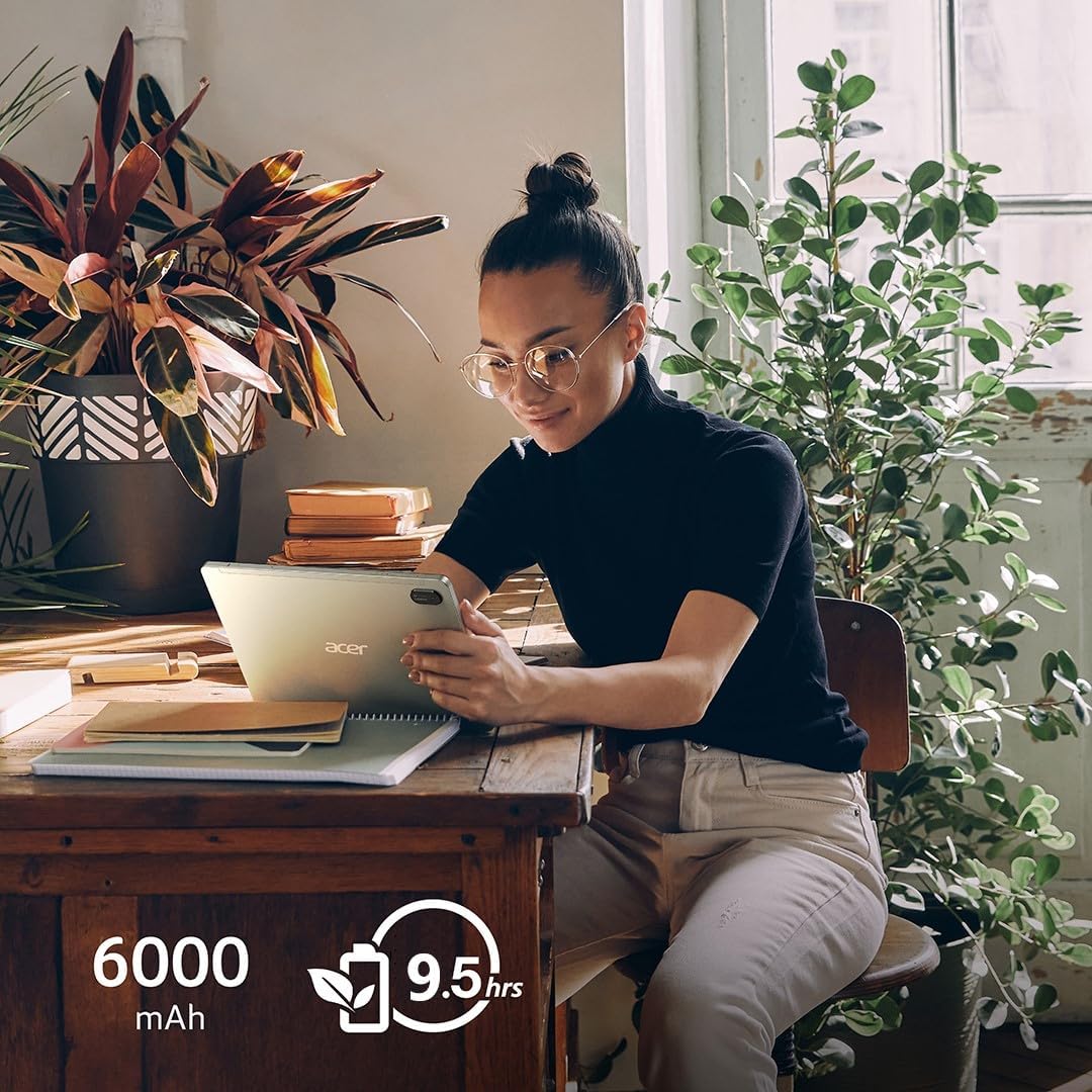 Acer Iconia Tab M10 M10-11-K5N0 Tablet | 10.1" 1920 x 1200 IPS Touch | MediaTek MT8183C Octa-Core CPU | 4GB LPDDR4 | 128GB eMMC | WiFi-5 | Front 5MP & Rear 8MP Webcam | Bumper Case | Android 12,Gray - Image 5