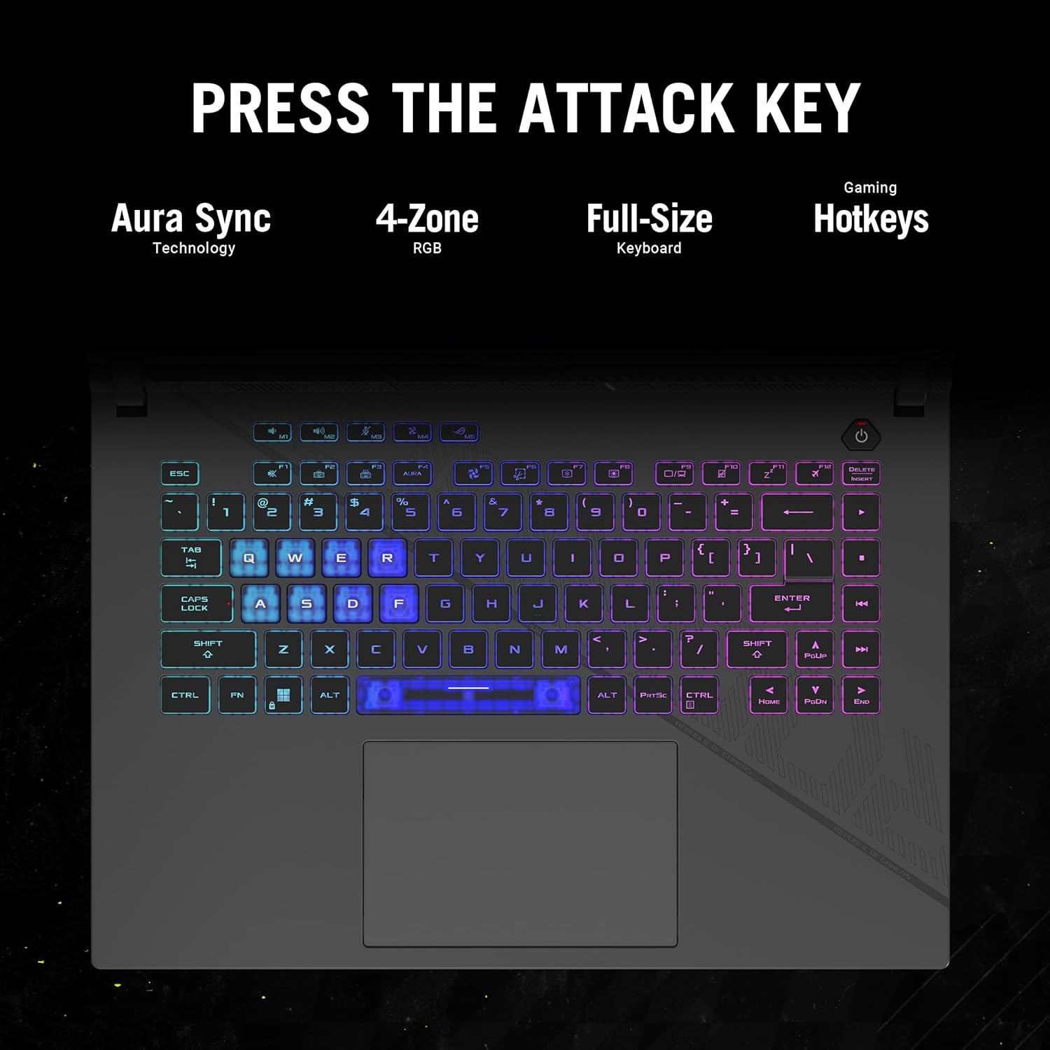 ASUS ROG Strix G16 Gaming Laptop, 16” Nebula Display 16:10 QHD 240Hz, GeForce RTX 4060, Intel® Core™ i9-14900HX, 16GB DDR5-5600, 1TB PCIe SSD, Wi-Fi 6E, Windows 11, G614JVR-ES94 - Image 7