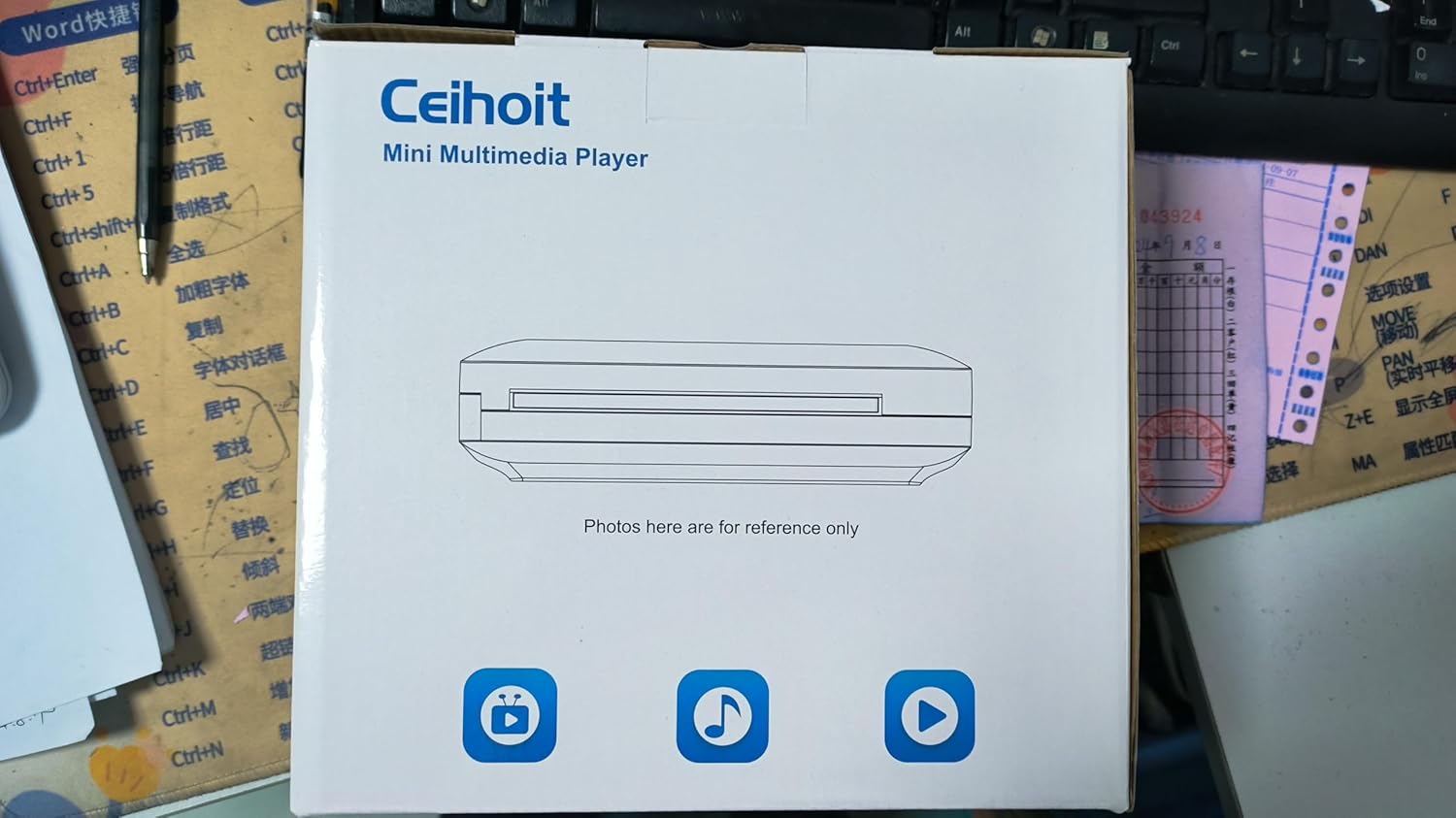 Ceihoit Mini HD DVD Player, CD Players for Home, DVD Players for TV, HDMI and RCA Cable Included, Up-Convert to HD 1080p, All Region, Breakpoint Memory, Built-in PAL/NTSC, USB 2.0 - Image 9