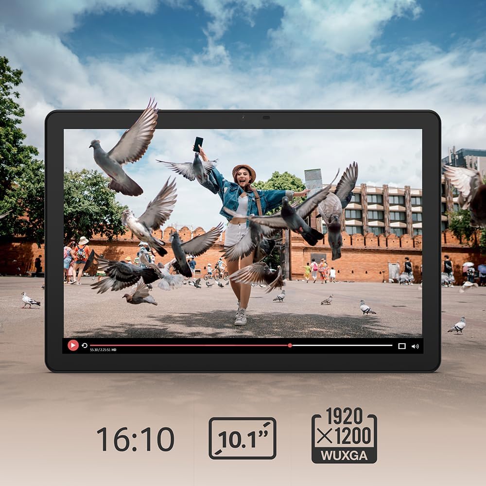 Acer Iconia Tab M10 M10-11-K5N0 Tablet | 10.1" 1920 x 1200 IPS Touch | MediaTek MT8183C Octa-Core CPU | 4GB LPDDR4 | 128GB eMMC | WiFi-5 | Front 5MP & Rear 8MP Webcam | Bumper Case | Android 12,Gray - Image 2