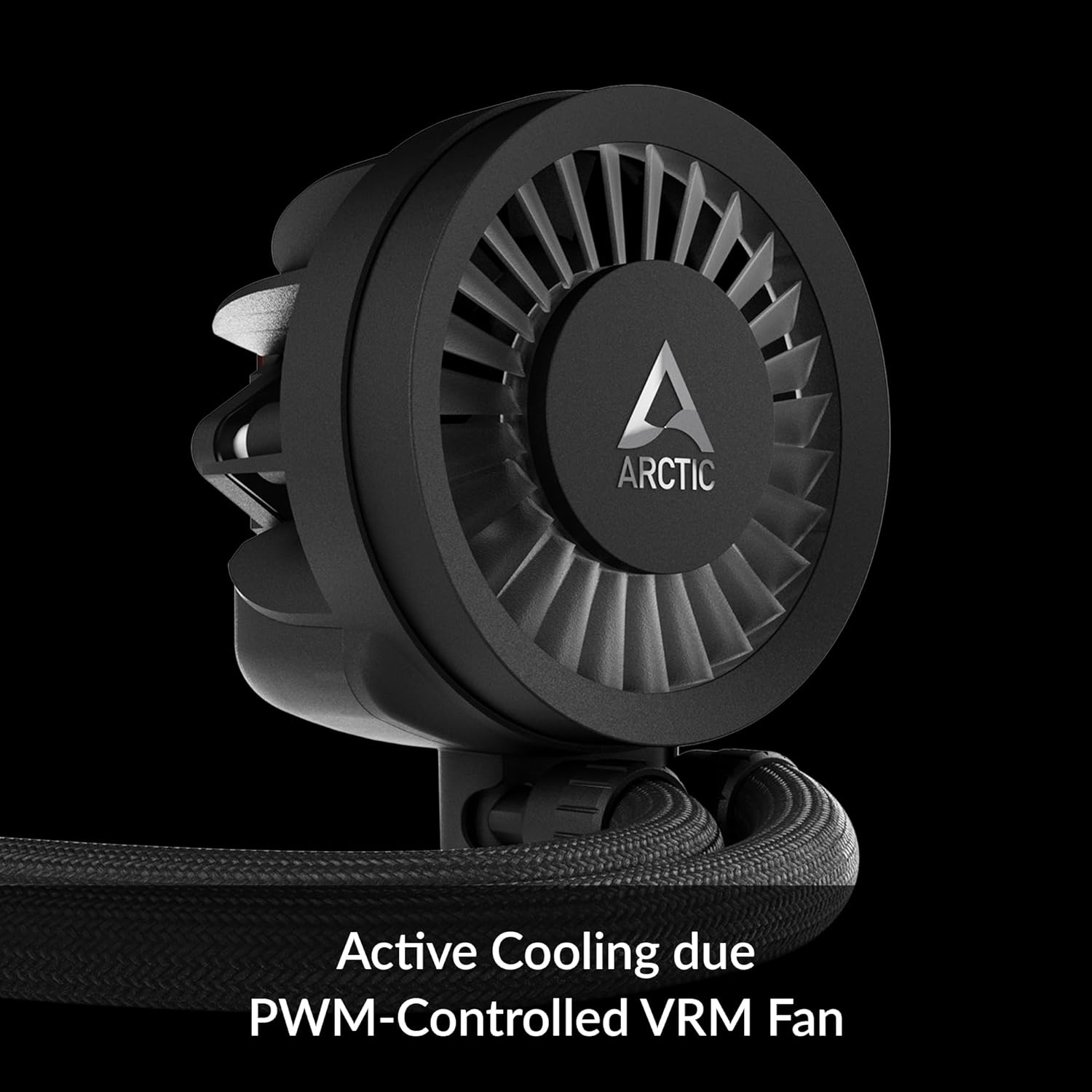 ARCTIC Liquid Freezer III 360 - CPU AIO Water Cooler, Water Cooling PC, Intel & AMD, Efficient PWM-Controlled Pump, Fan: 200–1800 RPM, LGA1851 and LGA1700 Contact Frame - Black - Image 9