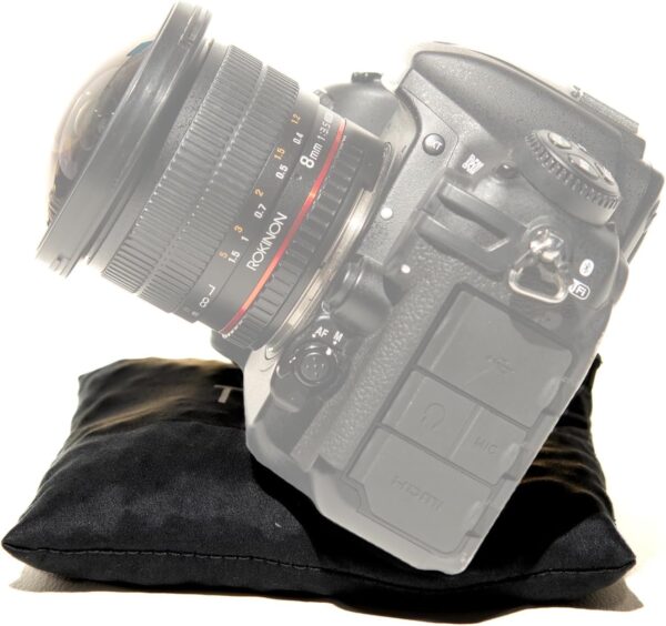 The TBag (Tripod Bean Bag) Stablizer for DSLR Photography/Video Cameras, Flashes, & Smartphones | Tripod Alternative | Camera Support | Photo Bean Bag | Camera Bean Bag | - Image 6