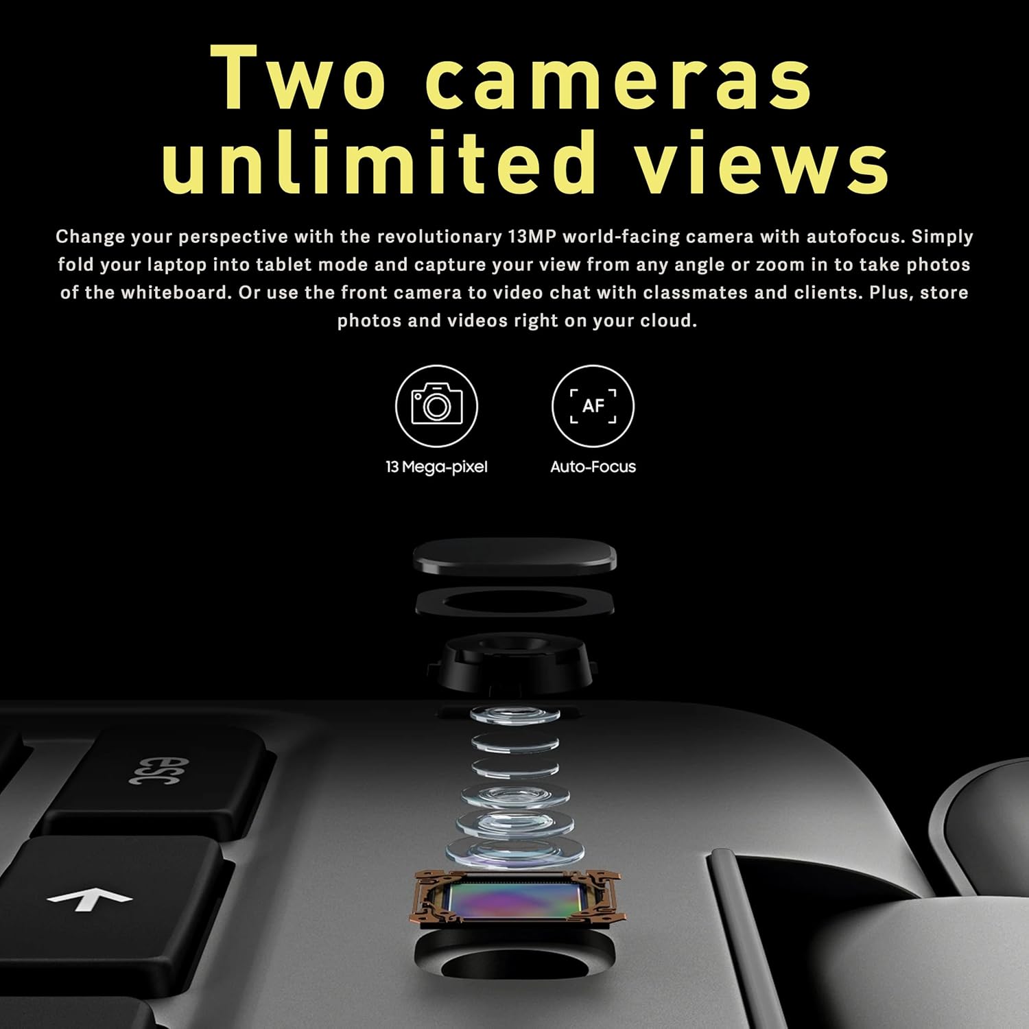 SAMSUNG 12.2" FHD 2-in-1 Touchscreen Chromebook Plus Laptop for Business&Students, Intel Dual-Core, 4GB RAM, 224GB Storage(64GB eMMC+160GB Docking Station Set), Stylus Pen, Wireless Mouse, Silver - Image 7