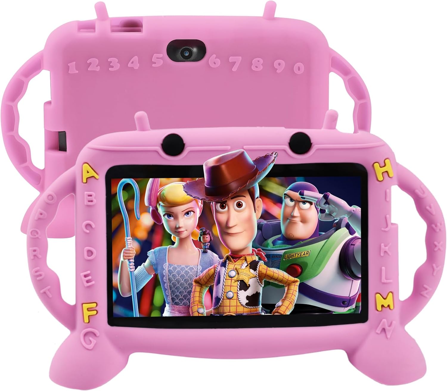 Kids Tablet, 7 inch Tablet for Kids 2-10, Educational Learning Toddler Tablet Android 11, 3GB RAM+32GB ROM Storage, Google Play YouTube