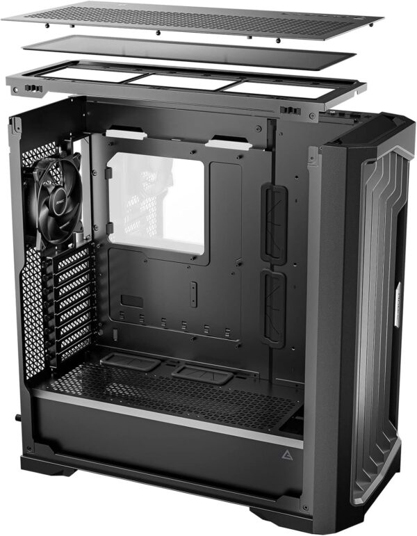 Antec Performance 1 FT, Full Tower, RTX40 Fully Compatible, Temp Display, 4 x Storm T3 PWM Fans, Type-C, Dual TG Side Panels, Removable Top Bracket, High Airflow Mesh Front Panel, E-ATX PC Gaming Case - Image 16