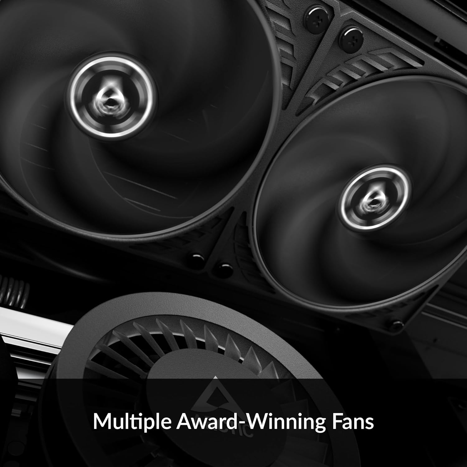 ARCTIC Liquid Freezer III 360 - CPU AIO Water Cooler, Water Cooling PC, Intel & AMD, Efficient PWM-Controlled Pump, Fan: 200–1800 RPM, LGA1851 and LGA1700 Contact Frame - Black - Image 11