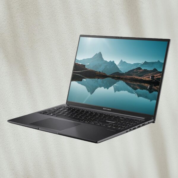 ASUS Vivobook Laptop, 16" FHD+ (1920 x 1200) Display, Intel Core i7-1255U Processor, 16GB RAM, 1TB SSD, Webcam, HDMI, Wi-Fi, Windows 11 Home, Black - Image 3
