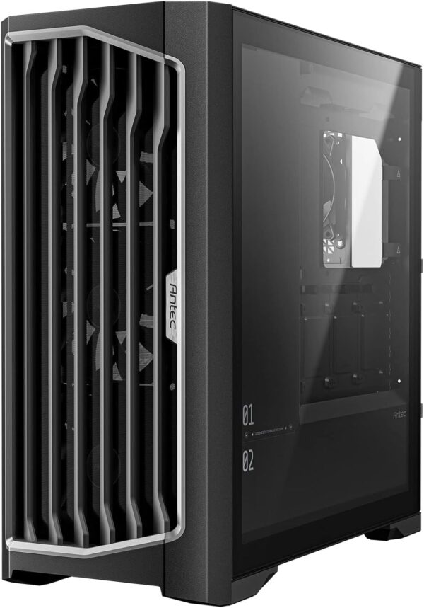 Antec Performance 1 FT, Full Tower, RTX40 Fully Compatible, Temp Display, 4 x Storm T3 PWM Fans, Type-C, Dual TG Side Panels, Removable Top Bracket, High Airflow Mesh Front Panel, E-ATX PC Gaming Case - Image 14