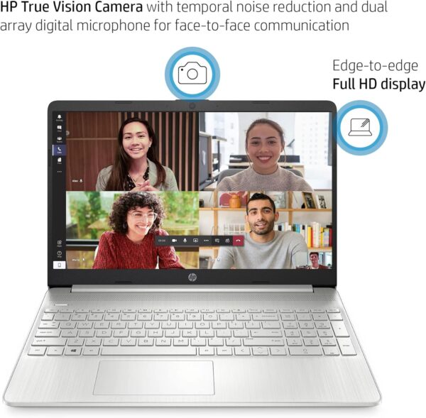 HP Windows 11 Pro 15 15.6" FHD Business Laptop Computer,11th Gen Intel Core i5-1135G7, 16GB RAM 512GB SSD, Intel Iris Xe Graphic, Numeric Pad, Long Battery Life, Wi-Fi 5, Bluetooth 4.2, USB, w/Battery - Image 3