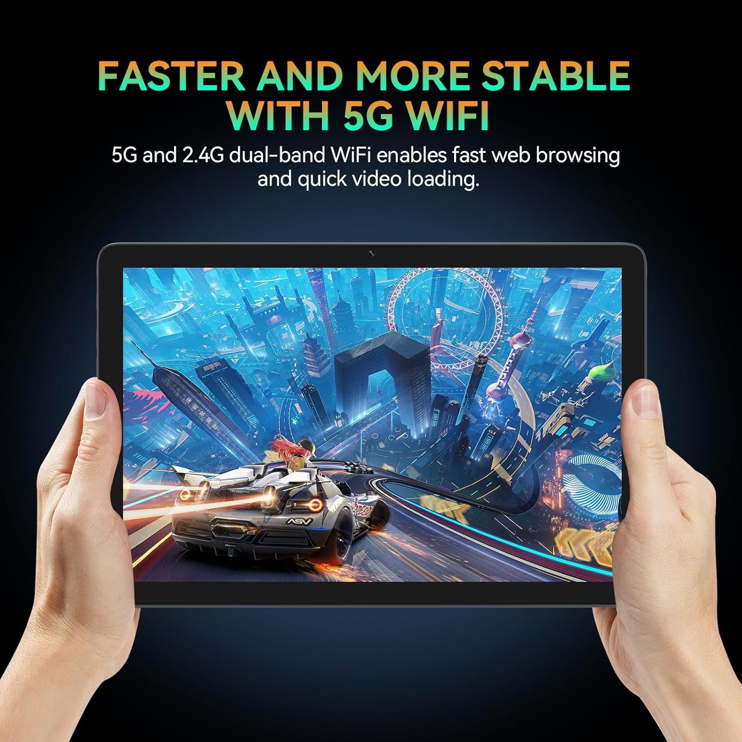 Android 14 Tablet 10.1 Inch Incell Large Screen, 2025 Latest 4G Cellular Tablet with Keyboard 14GB RAM(8+6 Virtual)+128GB ROM+1TB, 2 in 1 Octa-Core Tablet 5G WIFI 7000mAh Battery, Bluetooth/Mouse/Case - Image 6