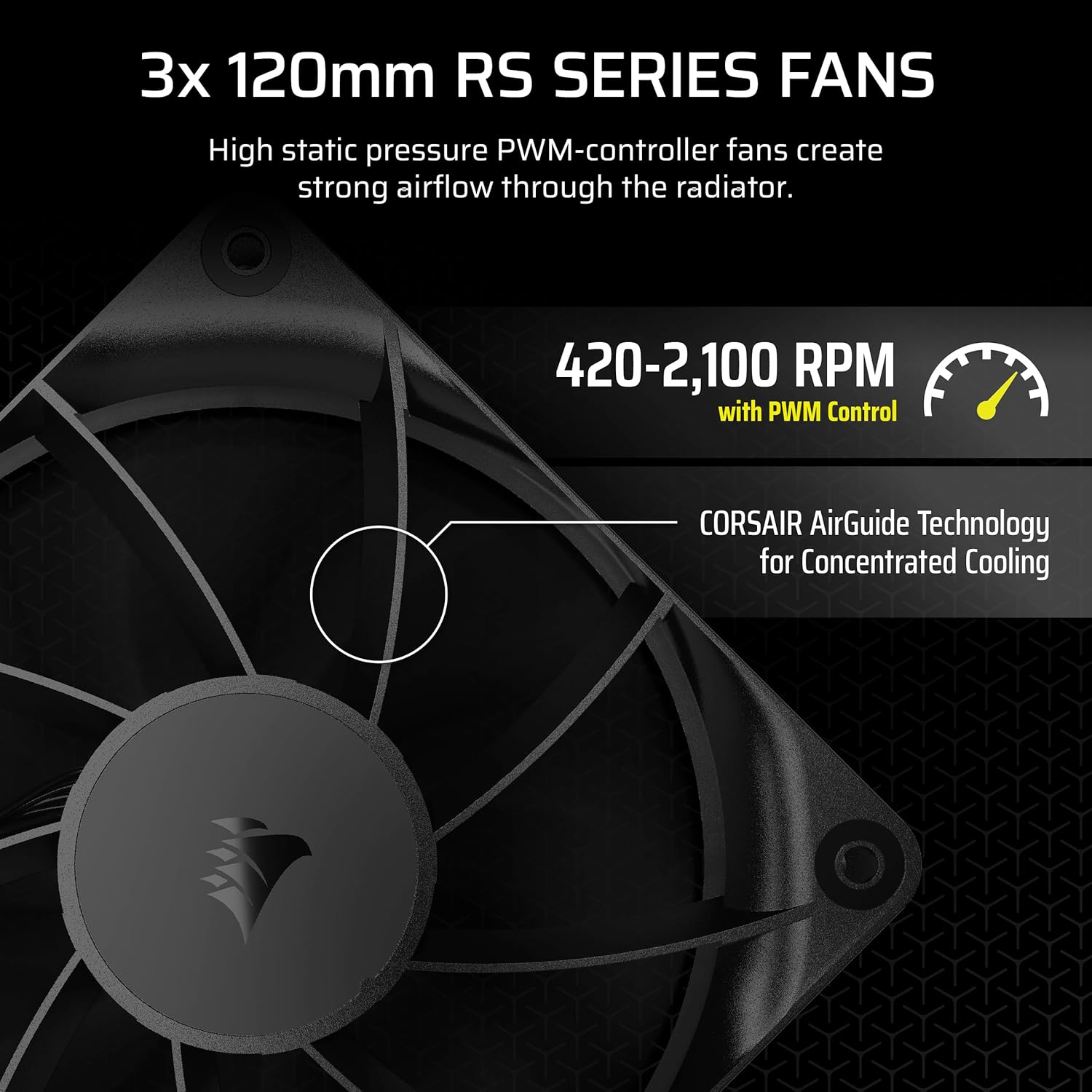 CORSAIR Nautilus 360 RS Liquid CPU Cooler – 360mm AIO – Low-Noise – Direct Motherboard Connection – Daisy-Chain – Intel LGA 1851/1700, AMD AM5/AM4 – 3X RS120 Fans Included – Black - Image 4