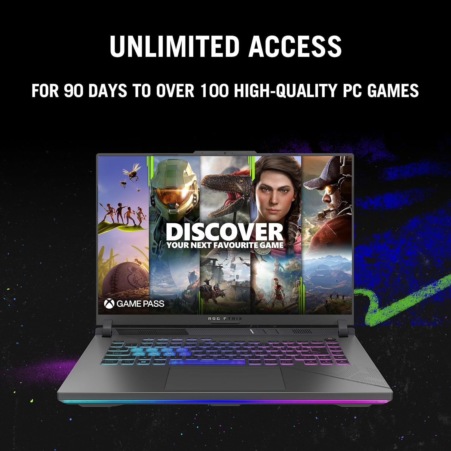 ASUS ROG Strix G16 Gaming Laptop, 16” Nebula Display 16:10 QHD 240Hz, GeForce RTX 4060, Intel® Core™ i9-14900HX, 16GB DDR5-5600, 1TB PCIe SSD, Wi-Fi 6E, Windows 11, G614JVR-ES94 - Image 9