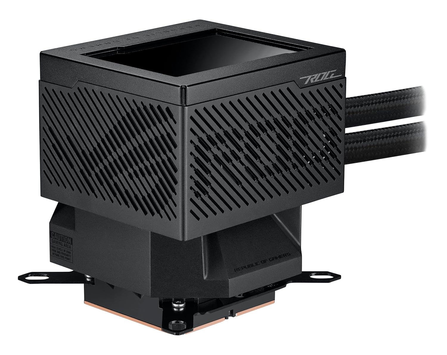 ASUS ROG Ryujin III 360 All-in-one Liquid CPU Cooler with 360mm Radiator. Asetek 8th gen Pump, 3X Noctua industrialPPC 120mm Fans, 3.5” Color LCD - Image 11