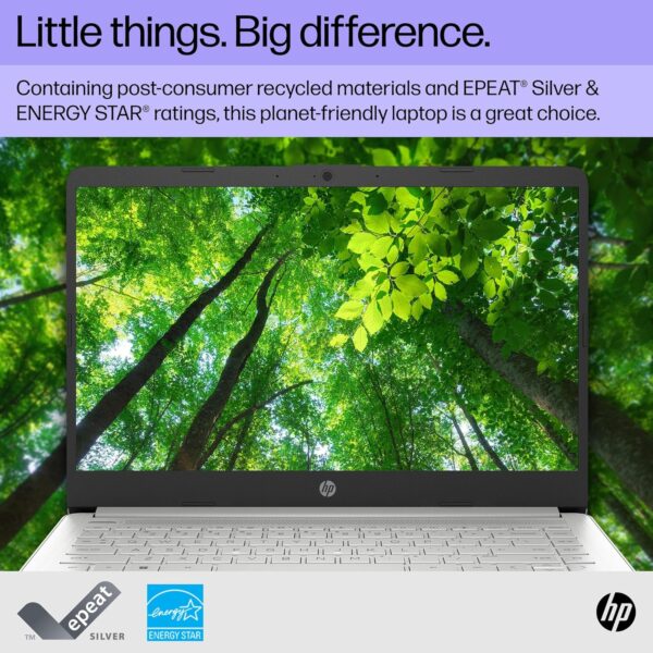 HP 14 inch Laptop, HD Display, 12th Generation Intel Core i3-1215U, 8 GB RAM, 256 GB SSD, Intel UHD Graphics, Windows 11 Home in S Mode, 14-dq5009nr (2024) - Image 6