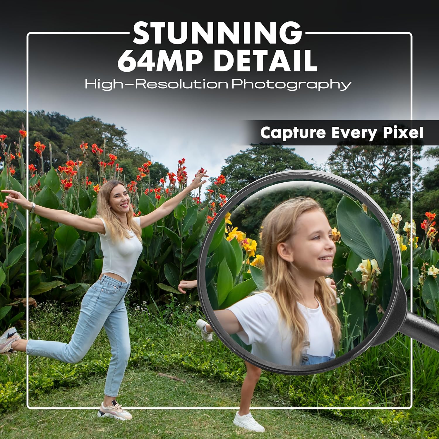 Minolta 64 Mega Pixels Auto Focus Digital Camera with 10x Optical Zoom, 4K Ultra HD Video and Macro Shooting - Image 5