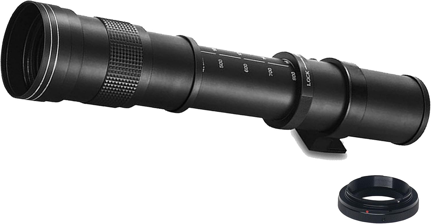 Canon EOS Rebel T7 DSLR Camera w/EF-S 18-55mm F/3.5-5.6 Zoom Lens + 420-800mm Super Telephoto Lens + 100S Sling Backpack + 64GB Memory Cards, Professional Photo Bundle (42pc Bundle) (Renewed) - Image 4