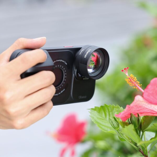 ULANZI CL-003 Phone Macro Lens, HD 75mm Phone Camera Lens for 17mm Thread, Compatible with iPhone Samsung Smartphone Cage Case with 17mm Adapter - Image 6