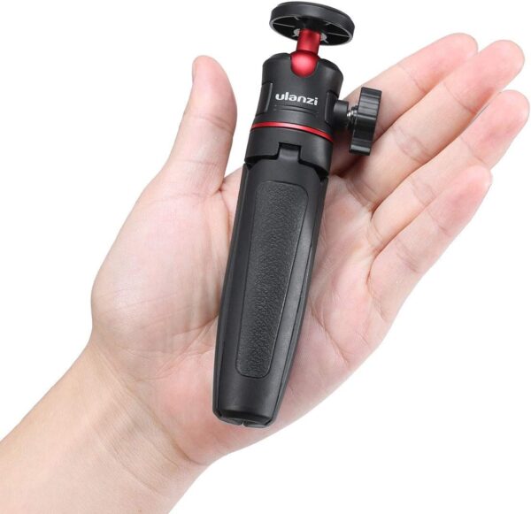ULANZI MT-08 Extension Pole Tripod, Mini Selfie Stick Tripod Stand Handle Grip for Webcam iPhone 11 Pro Max Samsung Smartphone Canon G7X Mark III Sony ZV-1 RX100 VII A6400 A6600 Cameras Vlogging - Image 3