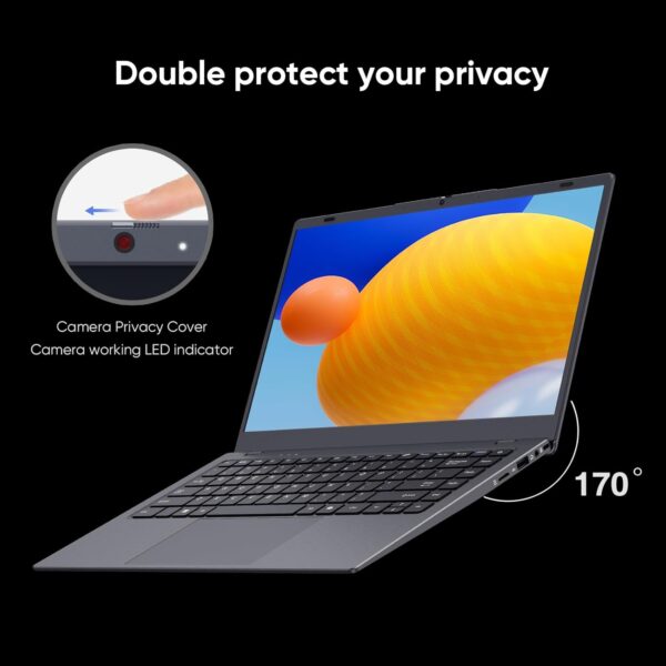 Laptop Computer, 8GB DDR4 RAM 128GB SSD, Intel Processor (Up to 2.9GHz), 14 Inch HD Display, Windows 11 Laptops Computers, 2.4G/5G WiFi and Bluetooth 4.2 - Image 4