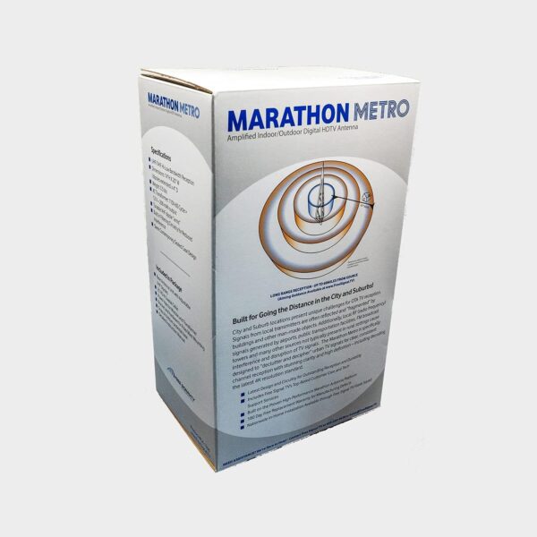 Free Signal TV Marathon Metro Indoor/Outdoor High Performance Digital HDTV Antenna Engineered for Best Metro/Suburban OTA TV Signal Reception - Image 6