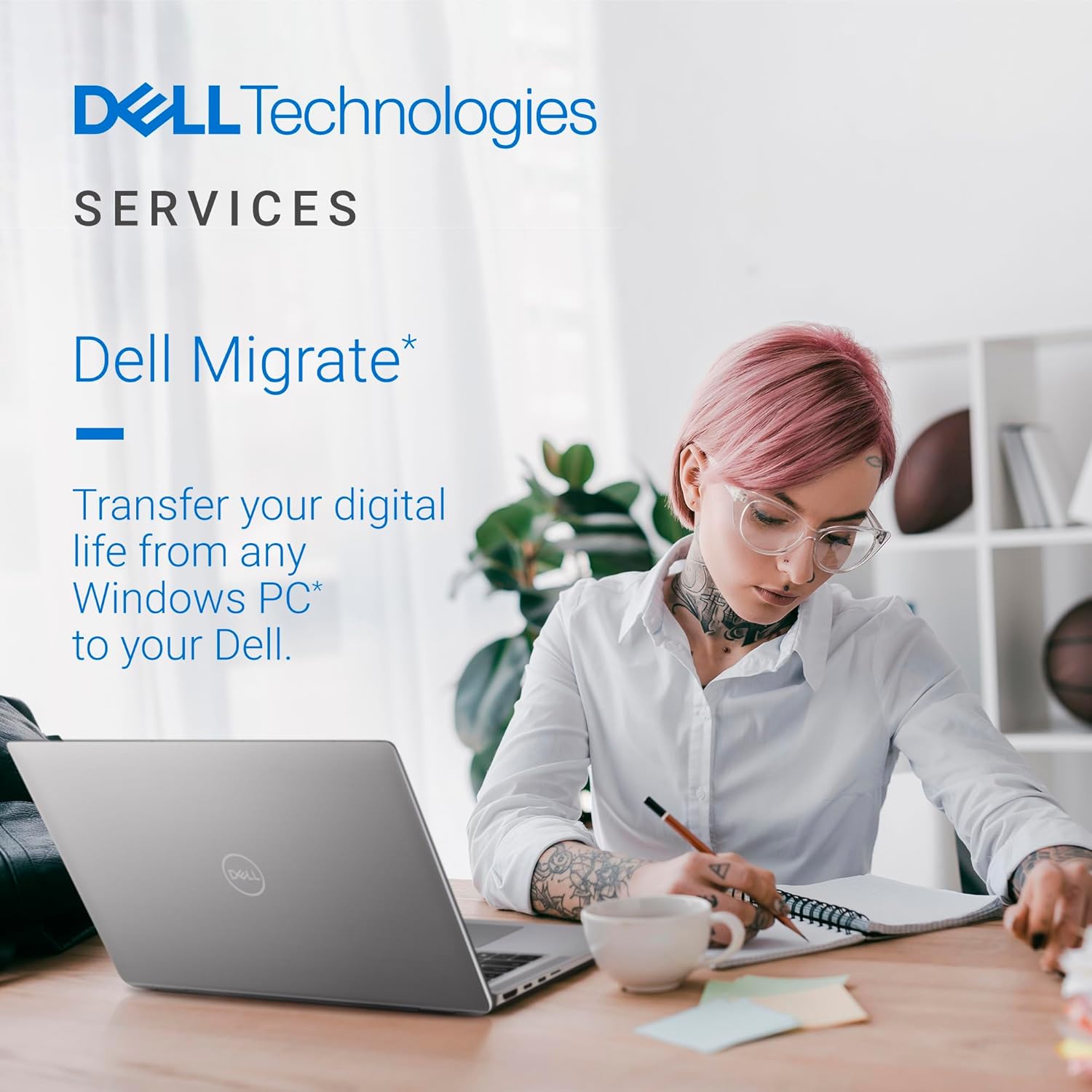 Dell Inspiron 3530 Laptop - 15.6-inch FHD 120Hz Display, Intel Core i5-1334U Processor, 16GB DDR4 RAM, 512GB SSD, Intel Iris Xe Graphics, Windows 11 Home, Migrate Services - Platinum Silver (Aluminum) - Image 5