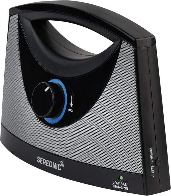 Extra Speaker Receiver Only for SEREONIC Wireless TV Speaker System – TRANSMITTING Base and Audio Cables NOT Included – Pairs with BT-200 for Use of Multiple Speakers Around The House - Image 2